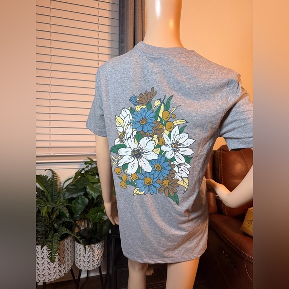 Goodfellow & Co Gray Floral Graphic Tee (NWOT)UNISEX - Picture 3 of 3